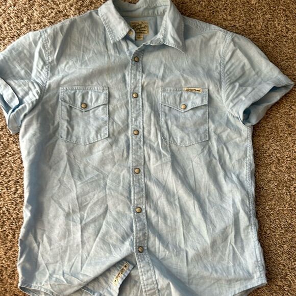 Lucky brand short sleeve button down. Size S - Picture 1 of 3